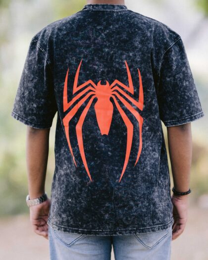 Spider Acid Wash Dropshoulder