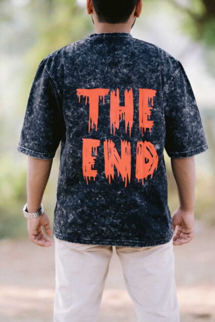 The End Acid Wash Dropshoulder