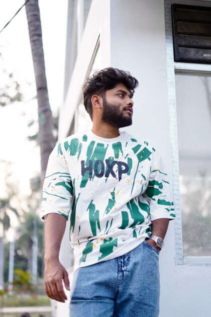 HOXP Printed Dropshoulder