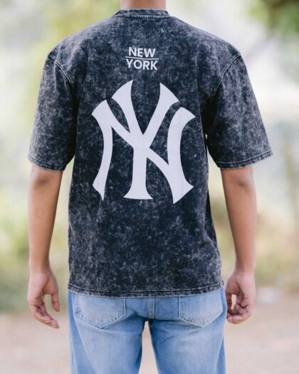 New York Acid Wash Dropshoulder